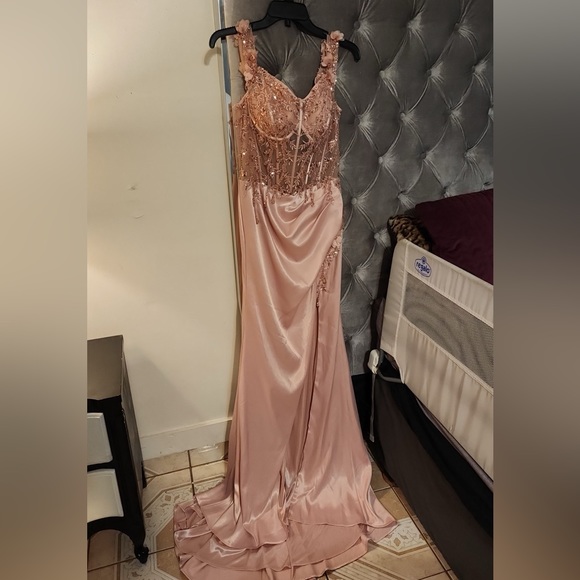 cinderella divine Dresses & Skirts - Cinderella Divine blush pink dress/gown